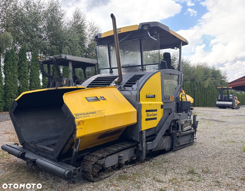 Dynapac Atlas Copco SD2500CS Rozściełacz Asfaltu na gąsienicach 2016rok układarka 2,5-5m Niwelacja, stan bdb