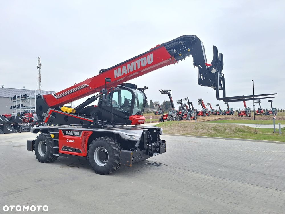 Manitou ładowarka teleskopowa obrotowa MRT 2660 Vision + - 1