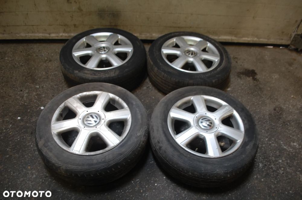 KOŁA FELGI ALUMINIOWE BBS 7M3601025E ET59 7J 5X112 VW SHARAN SEAT ALHAMBRA - 1