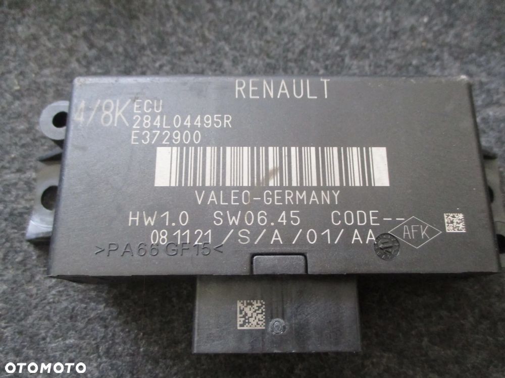 RENAULT CLIO 5 V CZUJNIK MODUŁ PARKOWANIA 284L04495R - 2