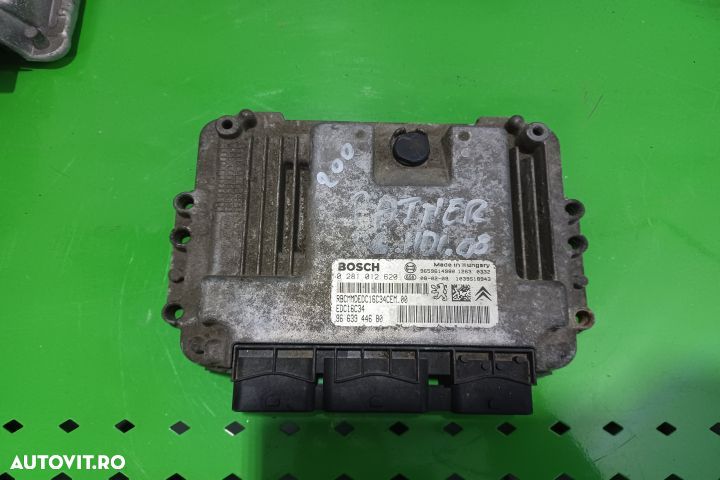 CALCULATOR MOTOR ECU 1.6 HDI 9663944680 Peugeot Partner - 1