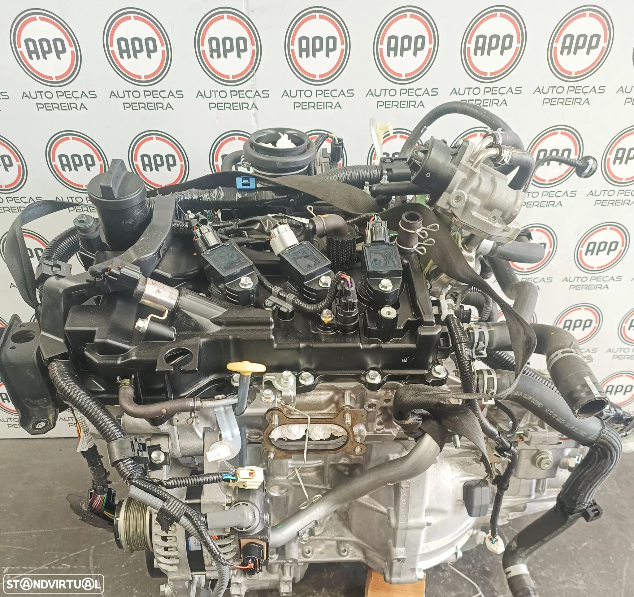 Motor PSA Toyota 1.0, 108, C1, Aygo de 2022, referência 1KR, 6700 KMS . - 1