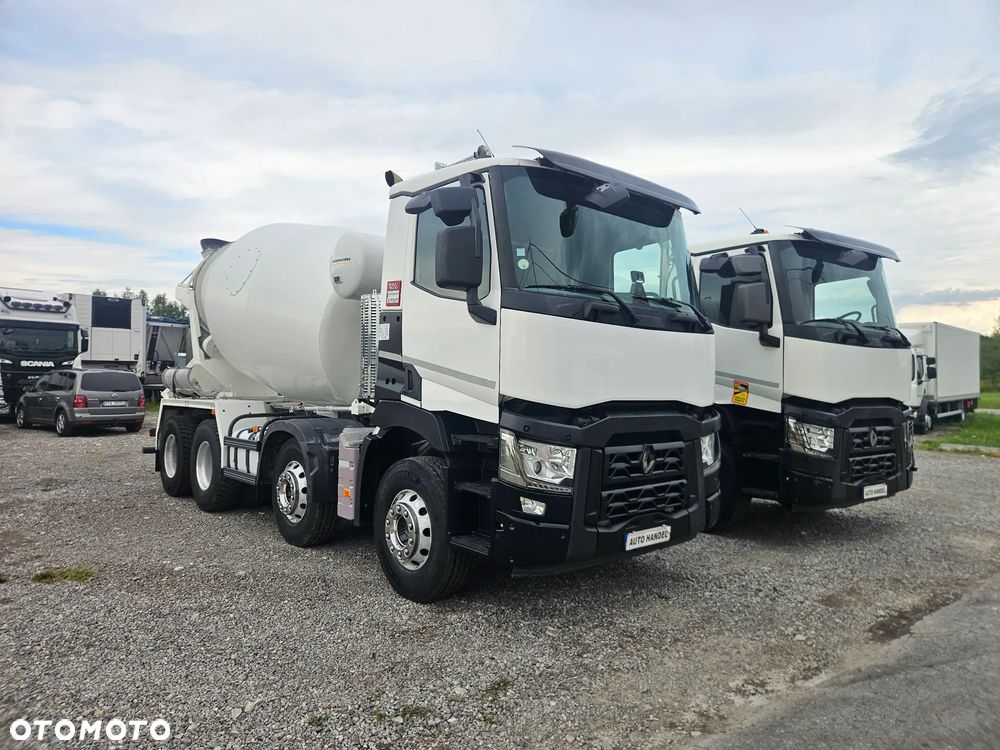 Renault C 430 XLOAD*8x4*BRTONOMIESZARKA*GRUSZKA Putzmeister 9,1 m3* - 3