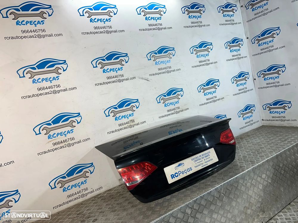 .Tampa Porta Mala Audi A4 B8 8K Sedan Carro 2007 - 2015 - 1