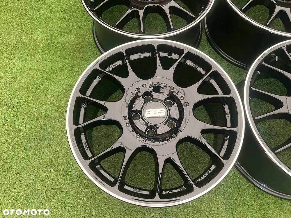 KOMPLET FELG FELGI BBS MOTORSPORT 18 5X112 ET50 VW GOLF AUDI A3 LEON - 5