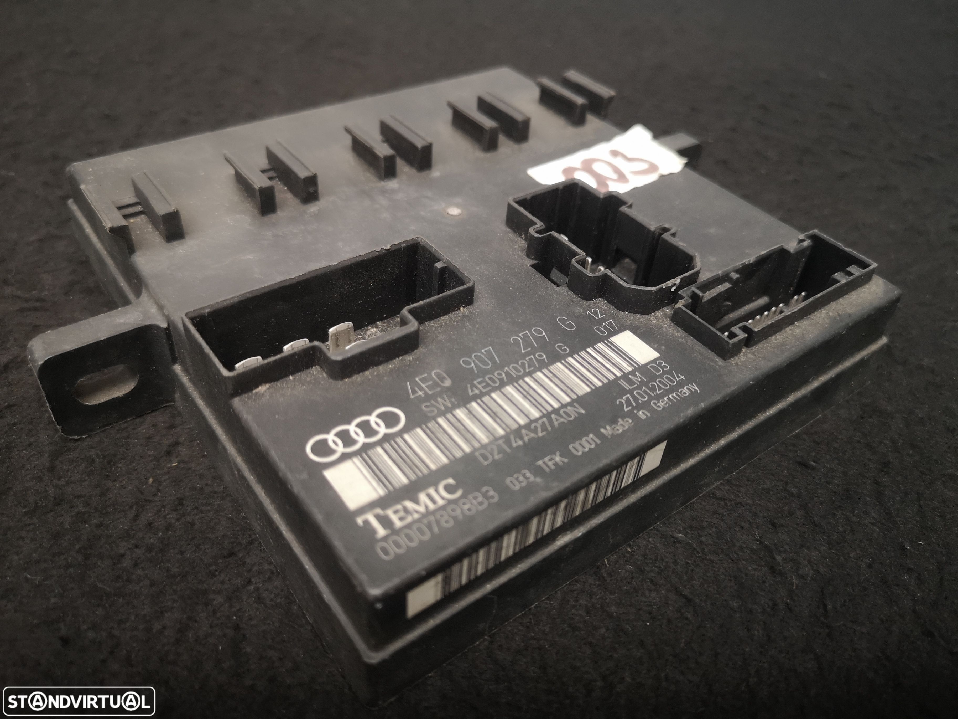 Centralina modulo  confort Audi a8 d3 4e0 2003-2009 - 1