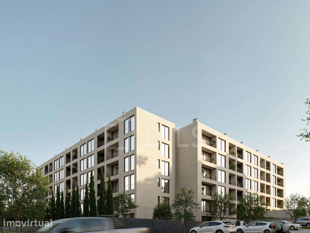 Apartamento T1 com varanda e garagem, em Fânzeres, Gondomar - Grande imagem: 2/92