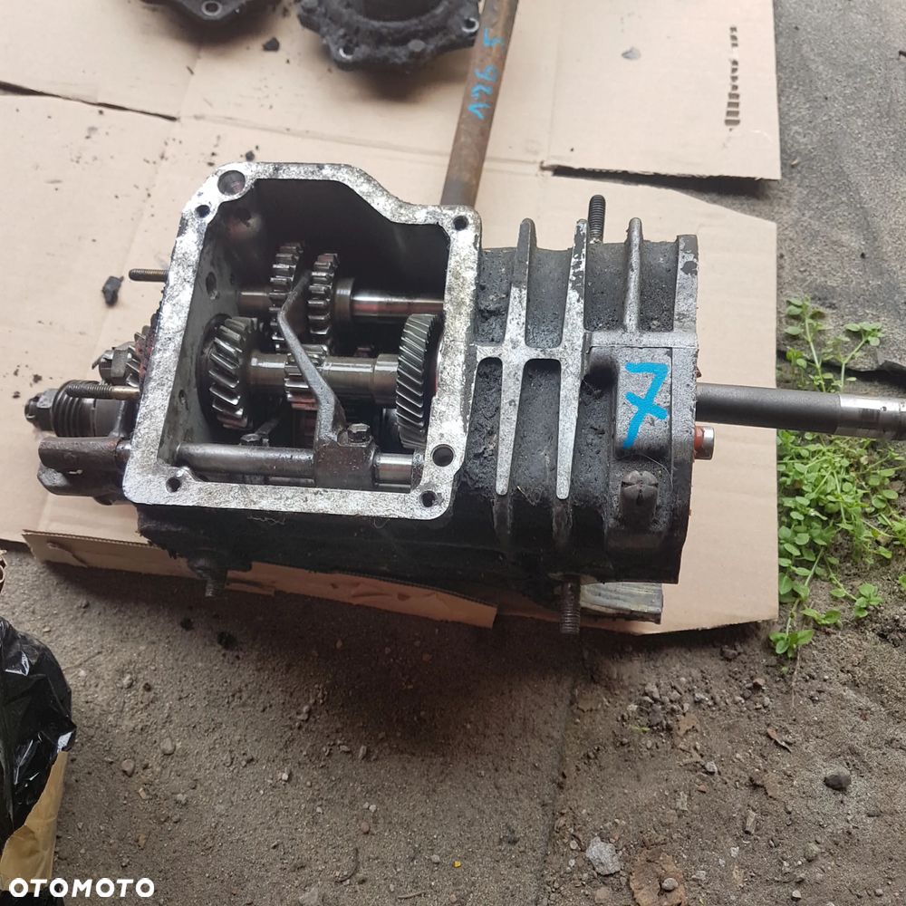 skrzynia biegów korpus dekiel półoś wałek główny mechaniz róznicowy fiat 126p maluch unikat z takim przebiegiem - 28
