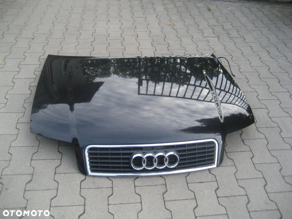 audi a4 b6 małysz 01-04r maska pokrywa silnika atrapa kod LZ9W - 1