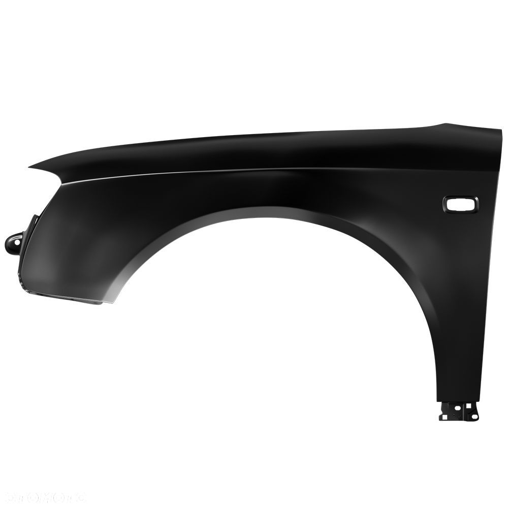 BLU Błotnik AUDI A4 B7 lewy przód 2004-2008 przód ocynk surowy do lakierowania - 2