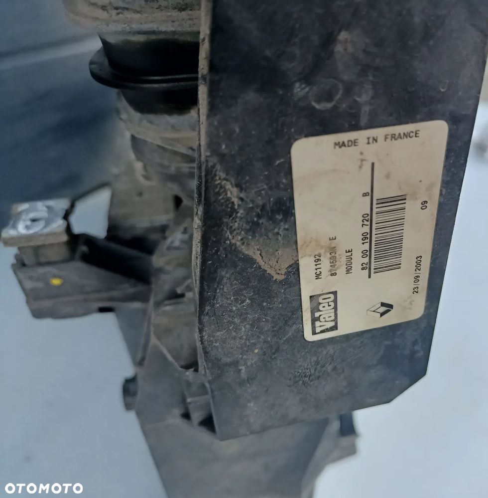 CHŁODNICA WODY,INTERCOOLER, WENTYLATOR -  MOVANO MASTER 2.5DCI - 3