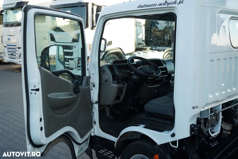 Nissan CABSTAR / ELEVATOR DE 20 DE METRI / GSR E200TE4 / DUBLU / CAPACITATE DE RIDICARE - 200 kg / 4 STABILIZATOARE / - 30