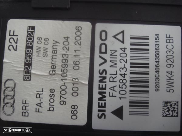 Motor De Elevador Fr Dta Audi A4 (8Ec, B7) - 3