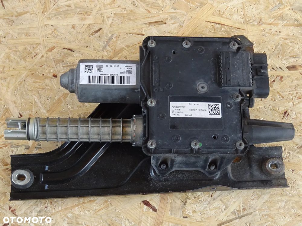 MECHANIZM ELEKTRYCZNY STEROWNIK HAMULCA RĘCZNEGO OPEL INSIGNIA A ASTRA J ZAFIRA C MERIVA B - 16