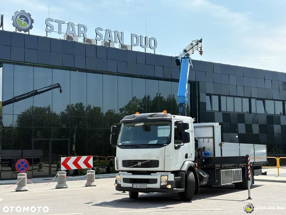 Volvo FE 240 4x2 HMF 1560 K3 HDS Żuraw Rotator Crane Kran - 4