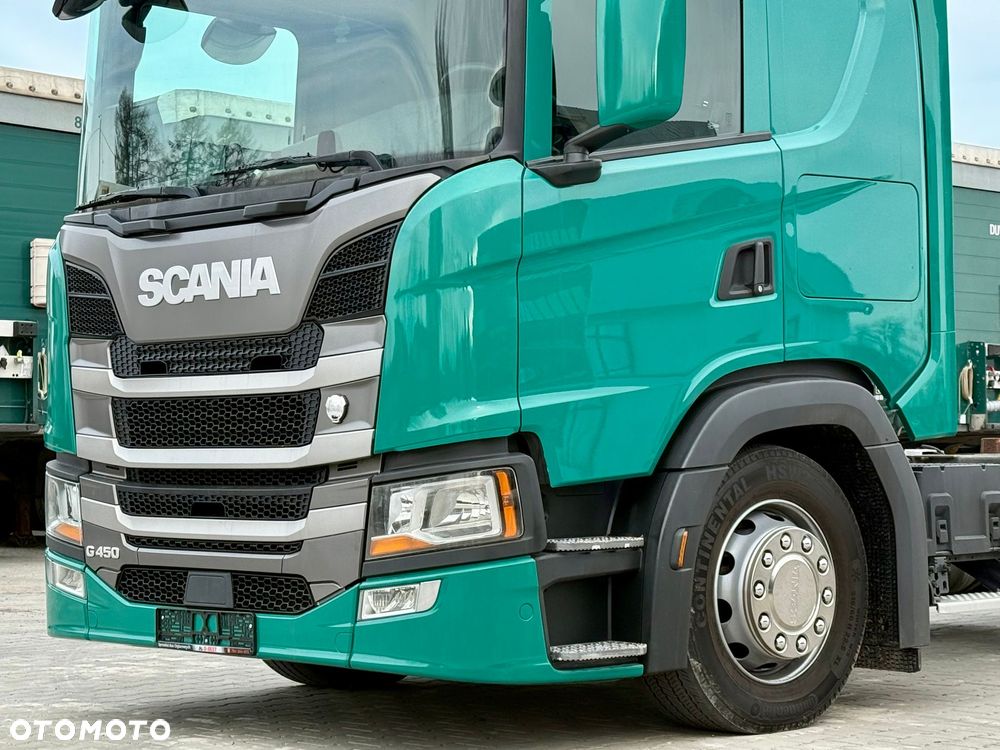 Scania G450 / RAMA DO ZABUDOWY / ROZSTAW 5.75 / AUTOMAT / SYPIALKA / 2019 ROK / 19 PALET - 9