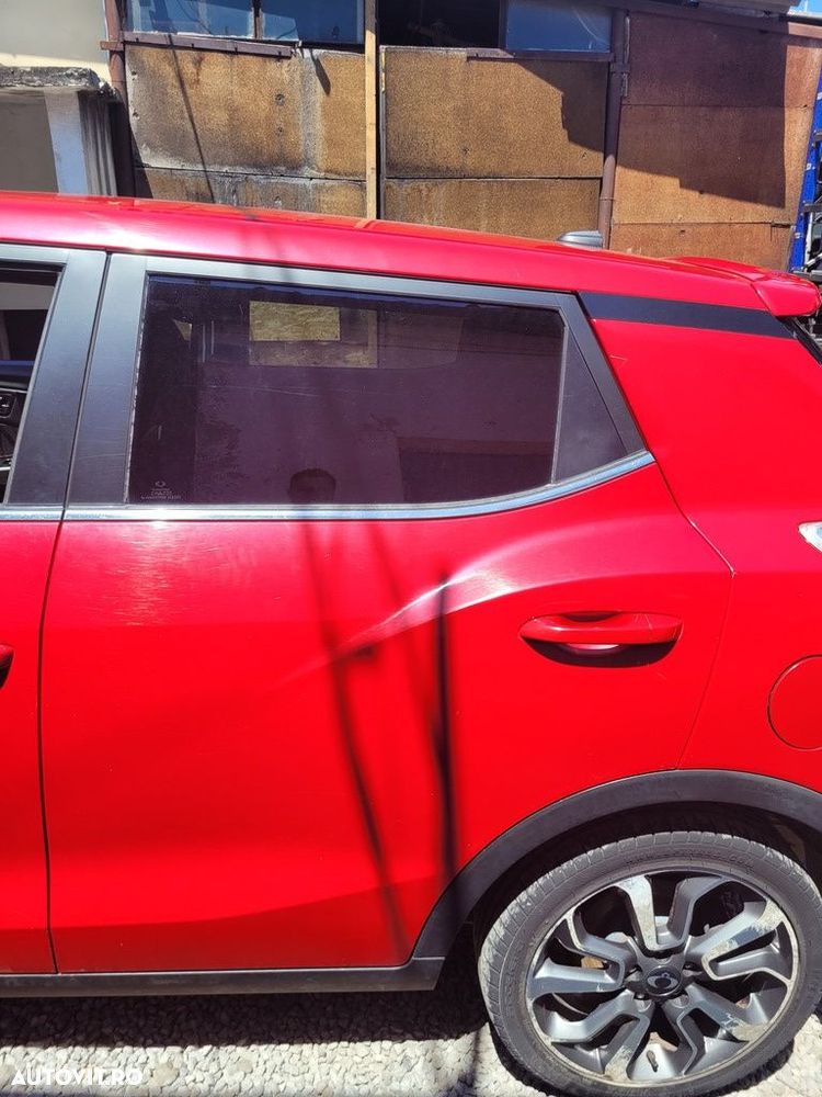 Usa Stanga Spate SsangYong Tivoli 2015 - 2019 SUV 4 Usi Flaming Red Pear RAM (1290) - 1