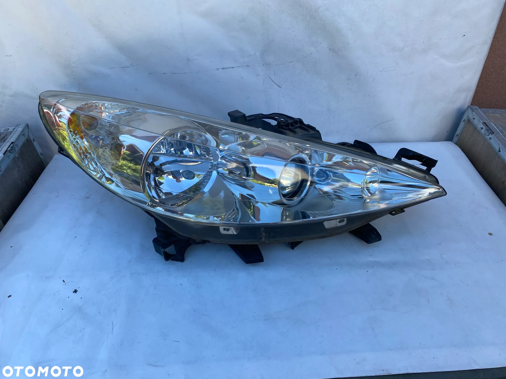 lampa peugeot 207 cc soczewka lewa eu cała - 2