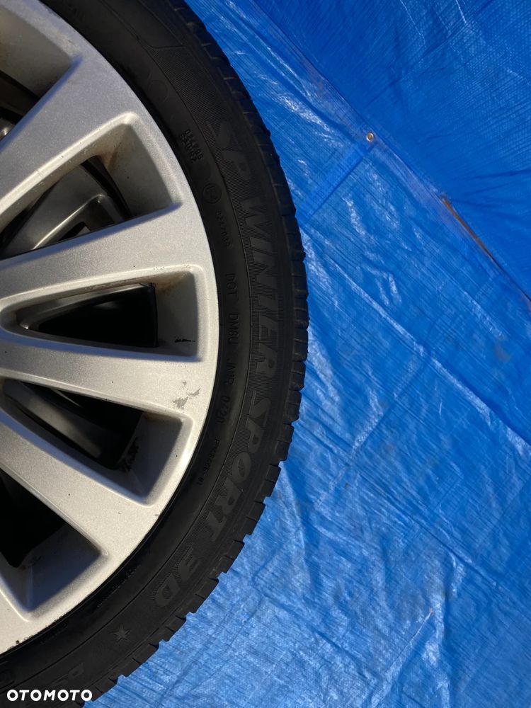 KOŁA KOŁO FELGA ALUMINIOWE ALUSY 18" 5X120; 67,1mm KOMPLET OPONY ZIMOWE DUNLOP 3,2mm OPEL INSIGNIA A  BMW - 12