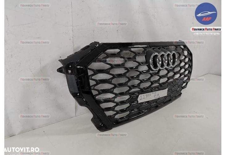 Grila Centrala Radiator S Line originala Audi  Q3  F3 [2018 - 2024] - 2