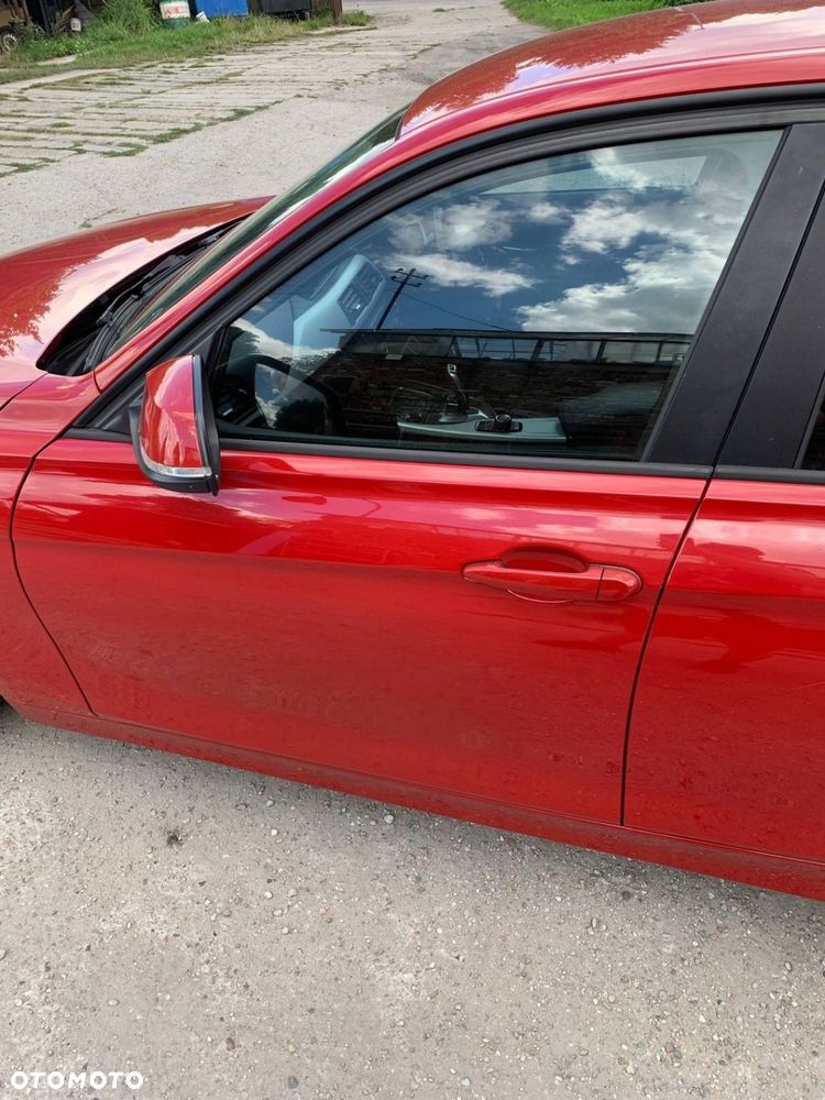Drzwi przód przednie lewe BMW 3 F30 F31 czerwone A75 WWA - 1