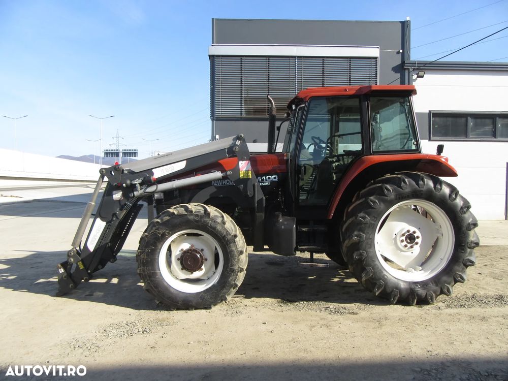 New Holland M100 cu incarcator frontal - 8
