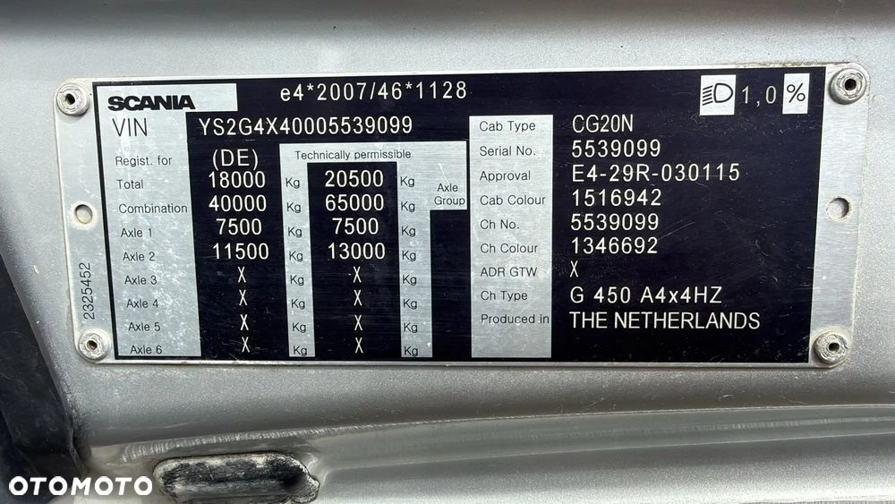 Scania G450 XT 4x4 - 11