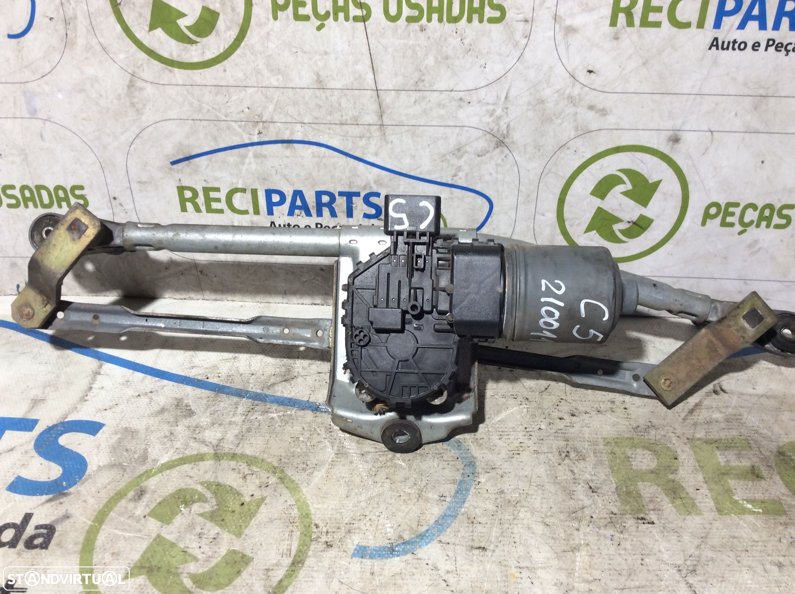 Motor limpa vidro frente Citroen C5 - 1