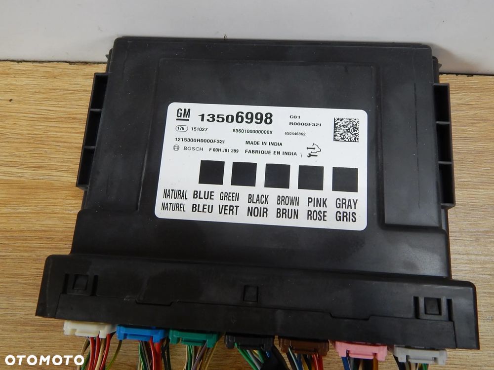 Zestaw startowy sterownik stacyjka 1.6 cdti  Opel MOKKA I A zafira astra corsa meriva Trax 12-18  Łuków części - 5