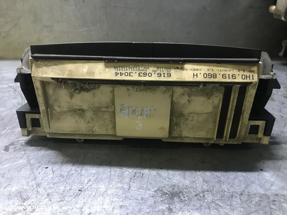 QUADRANTE VOLKSWAGEN GOLF III 1.9TD 1H0919860F 1H0919860H - 6