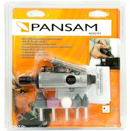 Miniszlifierka prosta pneumatyczna Szlifierka mini 1/4"  5 kamieni - 2