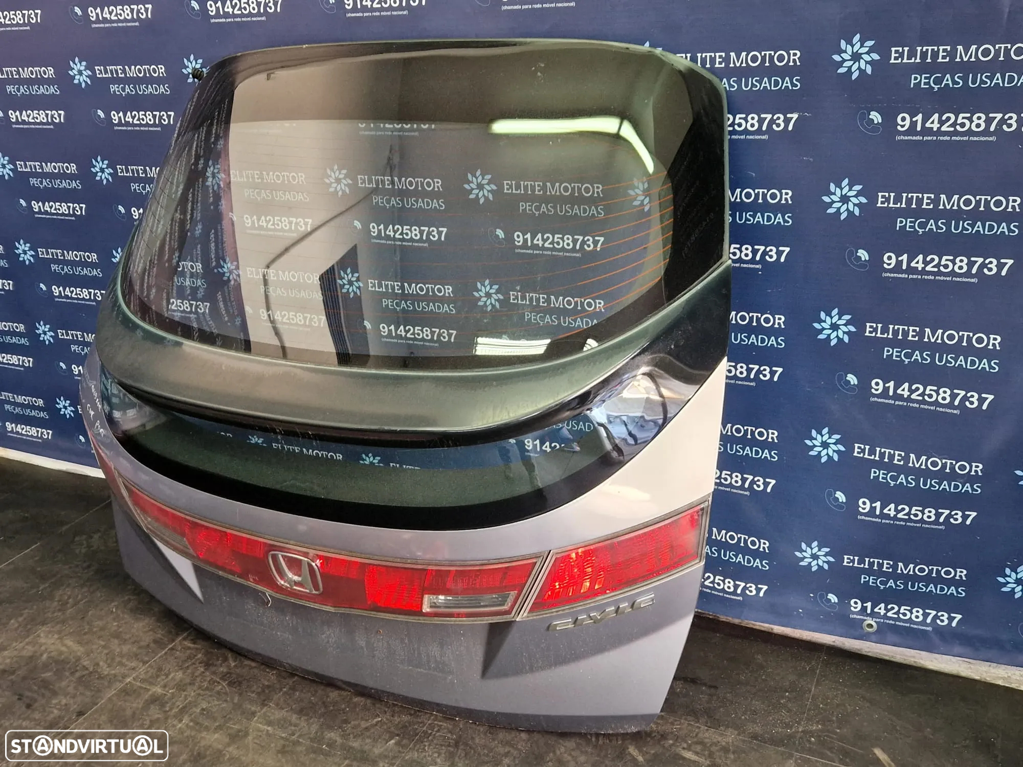 Tampa de mala usada HONDA CIVIC VIII 8 2.2 CTDI FN FK FAROLINS ENVIO GRATUITO - 2