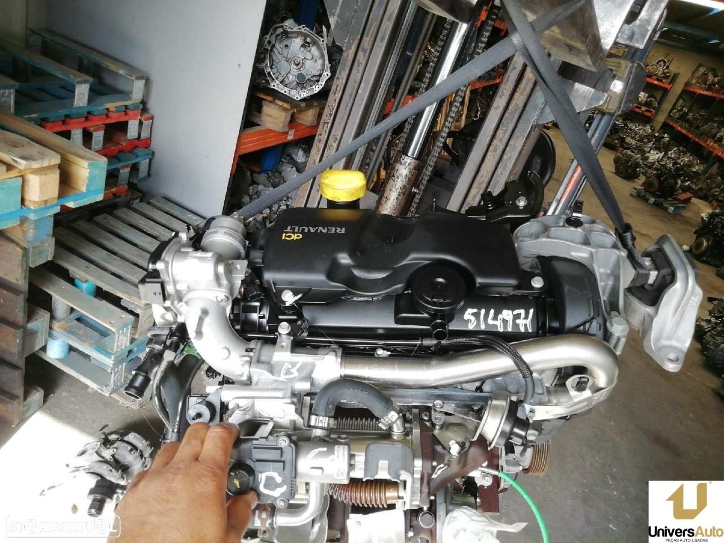 MOTOR COMPLETO RENAULT MEGANE III FASTBACK 2012 -K9K834 - 1
