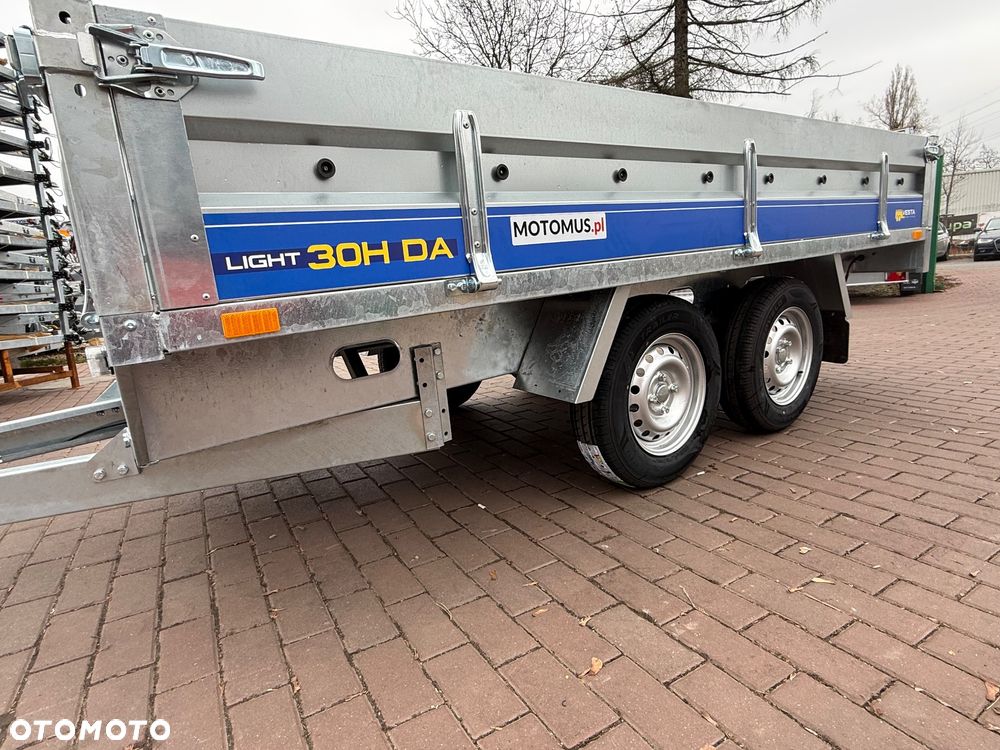 Inny Przyczepa Vesta 30HDA Hochlader DMC 750 kg 301x150x38 2 osie spawana rama koła pod spodem - 8