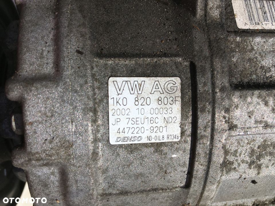 SPRĘŻARKA KLIMATYZACJI KOMPRESOR 1K0820803F 1K0820803M VW - 2