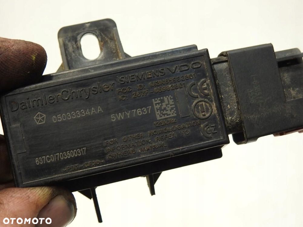 CZUJNIK CIŚNIENIA OPON JEEP COMPASS I 2.0 CRD 05033334AA - 6