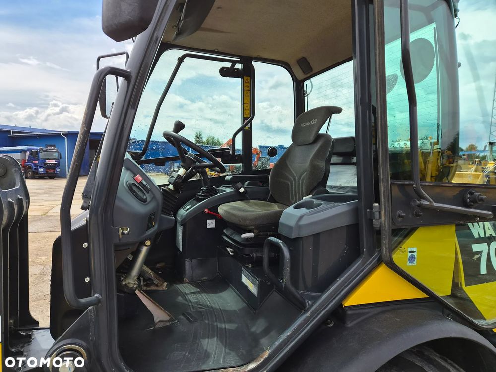 Komatsu WA 70 - 6 spr z Niemiec łyżka krokodyl + widły - 8