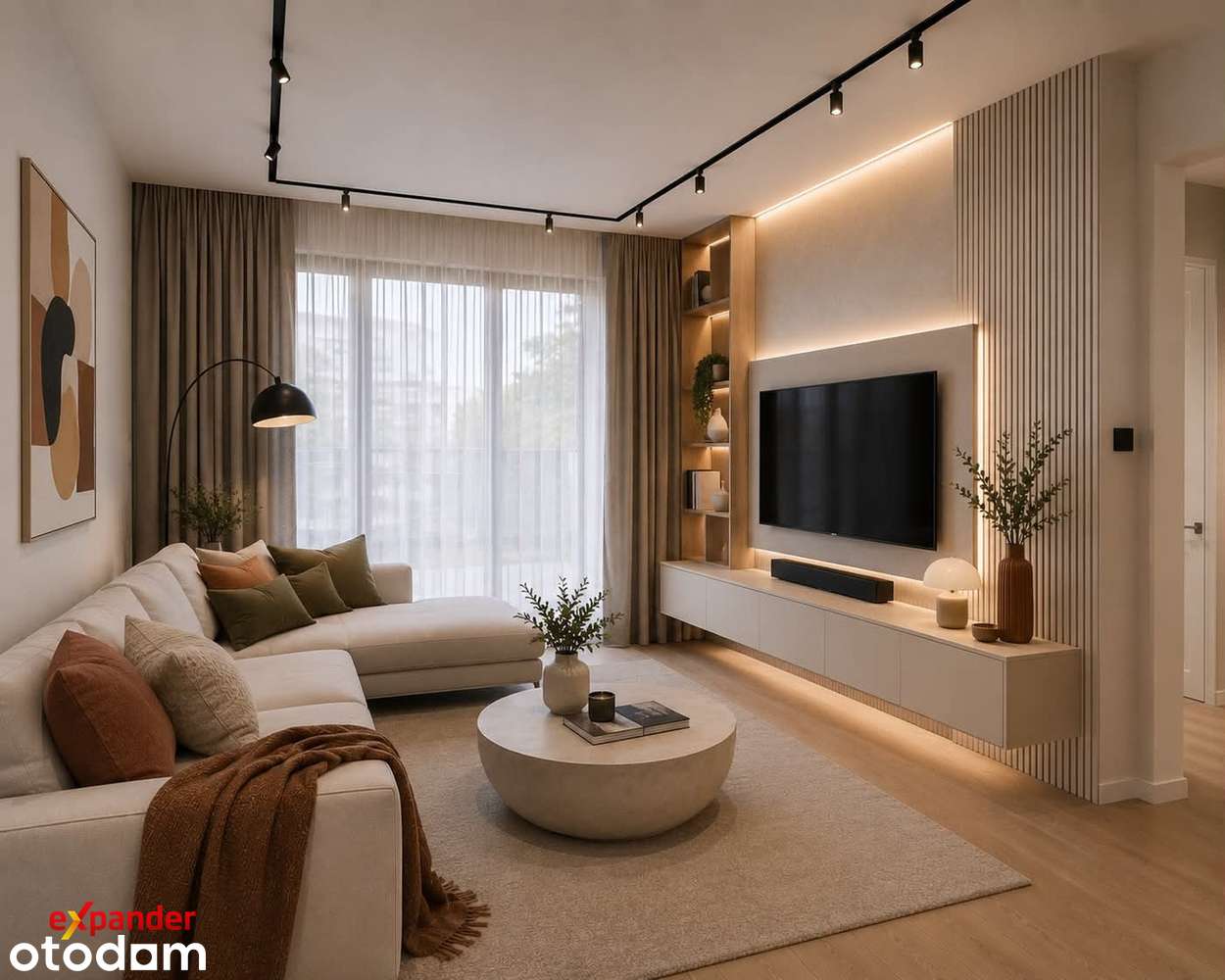 GOTOWE do odbioru 2 pokoje 44mkw / Balkon