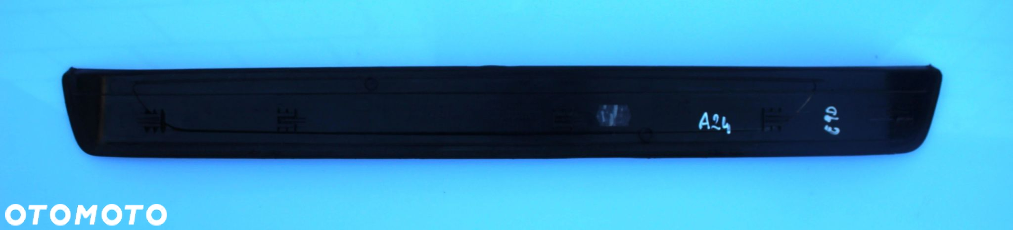 LISTWY NAKŁADKI PROGOWE WEWNĘTRZNE EDITION BMW E90 7907153 A24 - 7