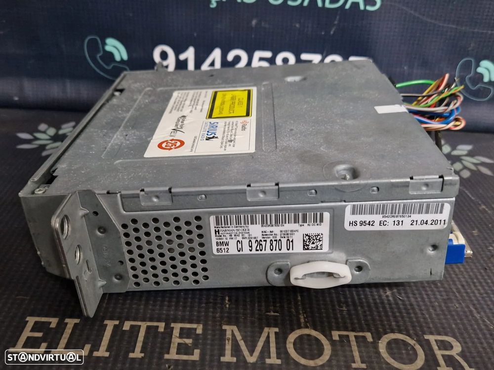 Rádio usado BMW SERIE 5 F10 F11 926787001 NAVEGAÇÃO CD - 1