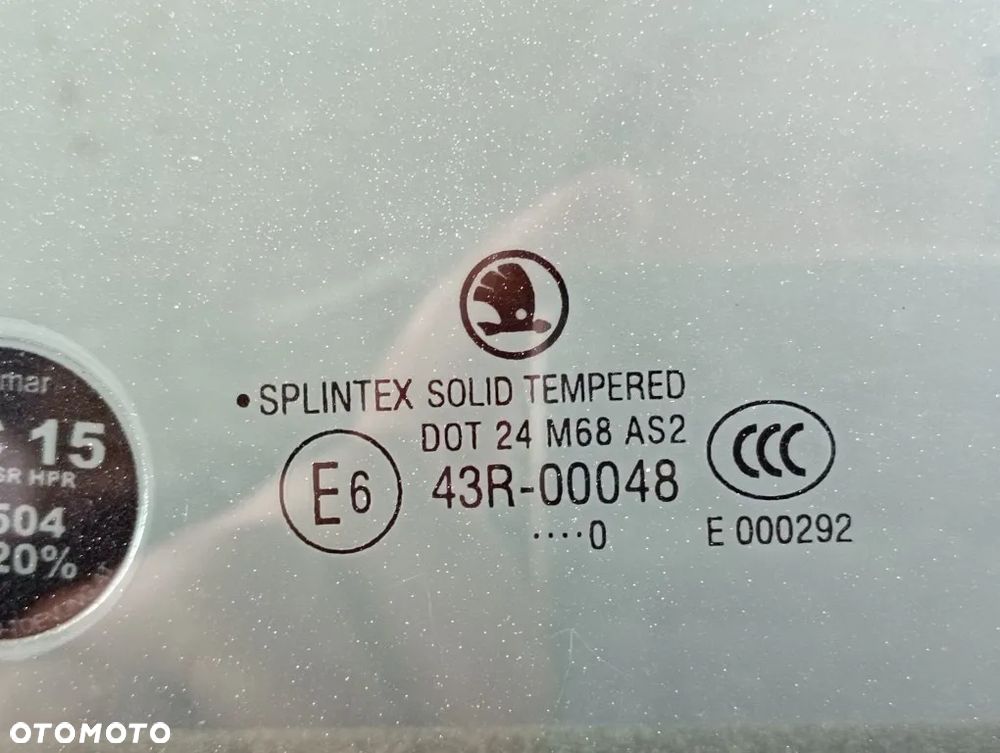 drzwi tylne lewe tył kompletne 1026 skoda octavia ii lift hb 2011r - 7