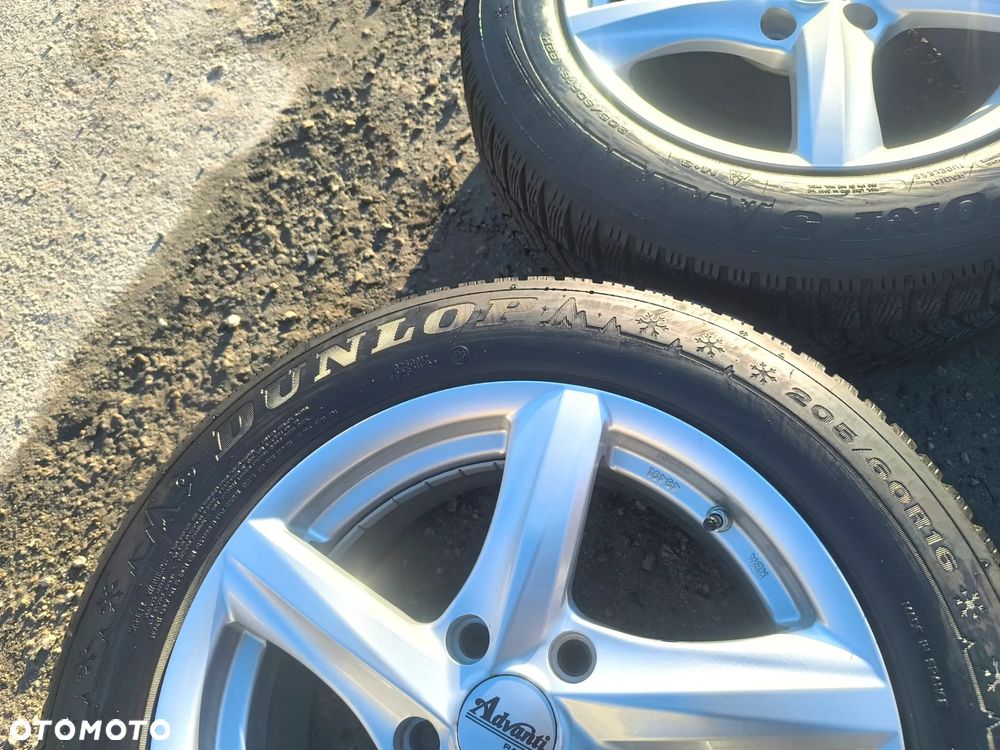 5x114,3 Felgi Aluminiowe Alufelgi 5x114 Koła Zimowe Zima 16 RENAULT NISSAN DACIA MITSUBISHI MAZDA KIA HYUNDAI HONDA SUZUKI TOYOTA 6,5mm Legnica ALU-RAD 205/60 - 13