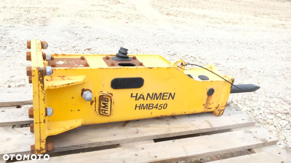 Młot Hanmen HMB  450  hydrauliczny 116kg wyburzeniowy do minikoparki