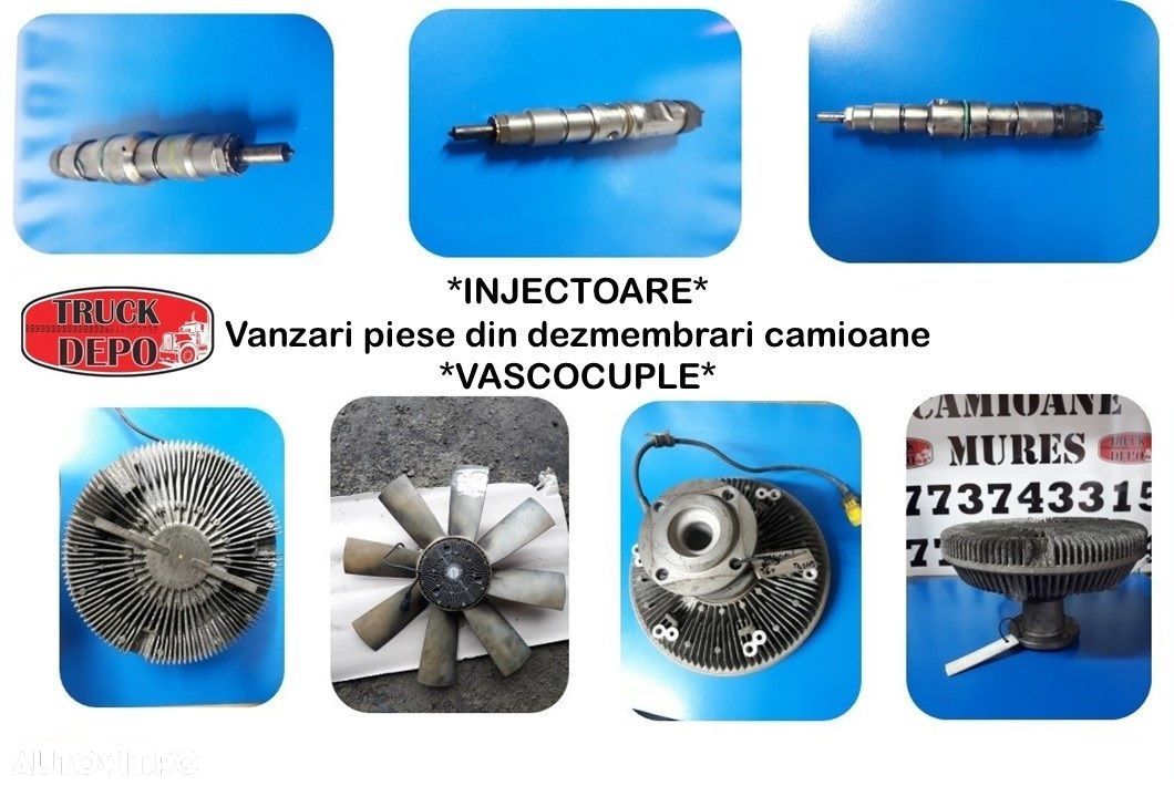 Injectoare, vascocuple. Piese originale provenite din dezmembrari camioane - 1