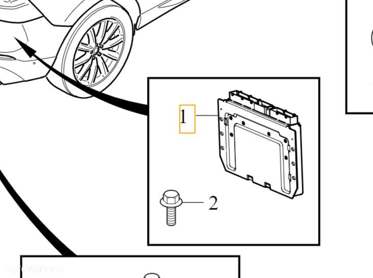 VOLVO S60 V60 S90 V90 C40 XC40 XC60 XC90 II modul aktywne zawieszenie OE - 5