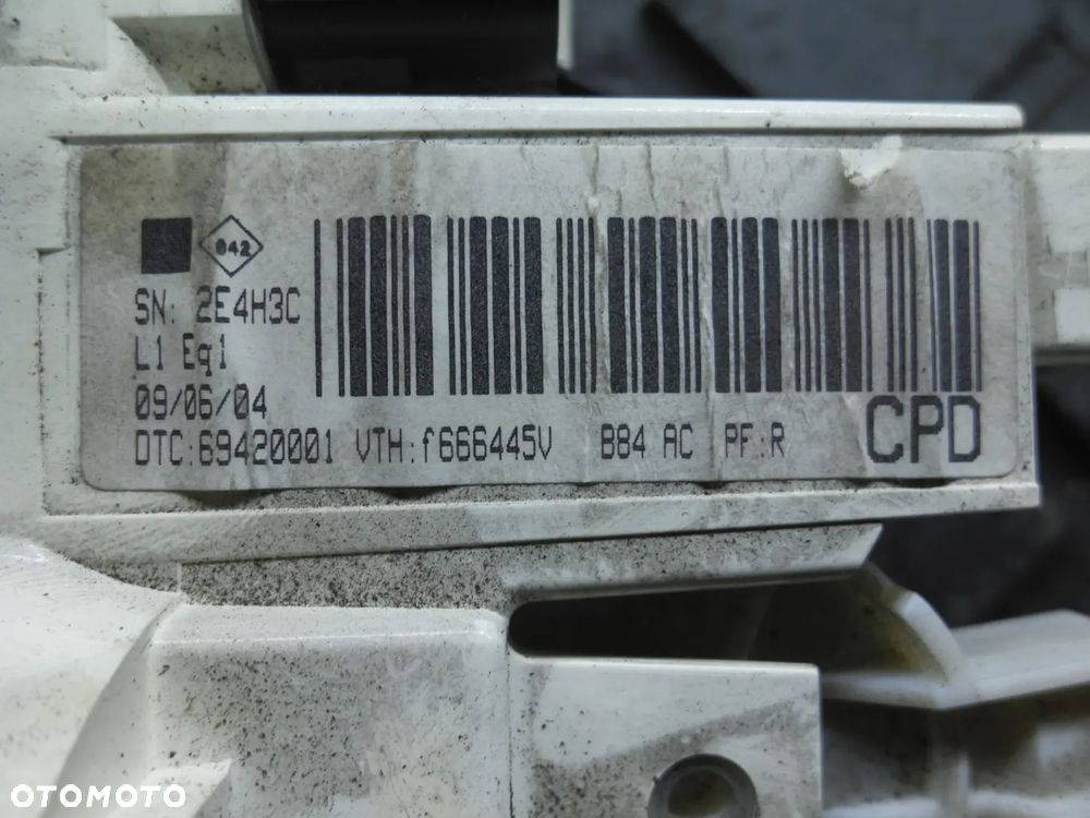 PANEL STEROWANIA NAWIEWU RENAULT MEGANE 2 II 69420001 - 2