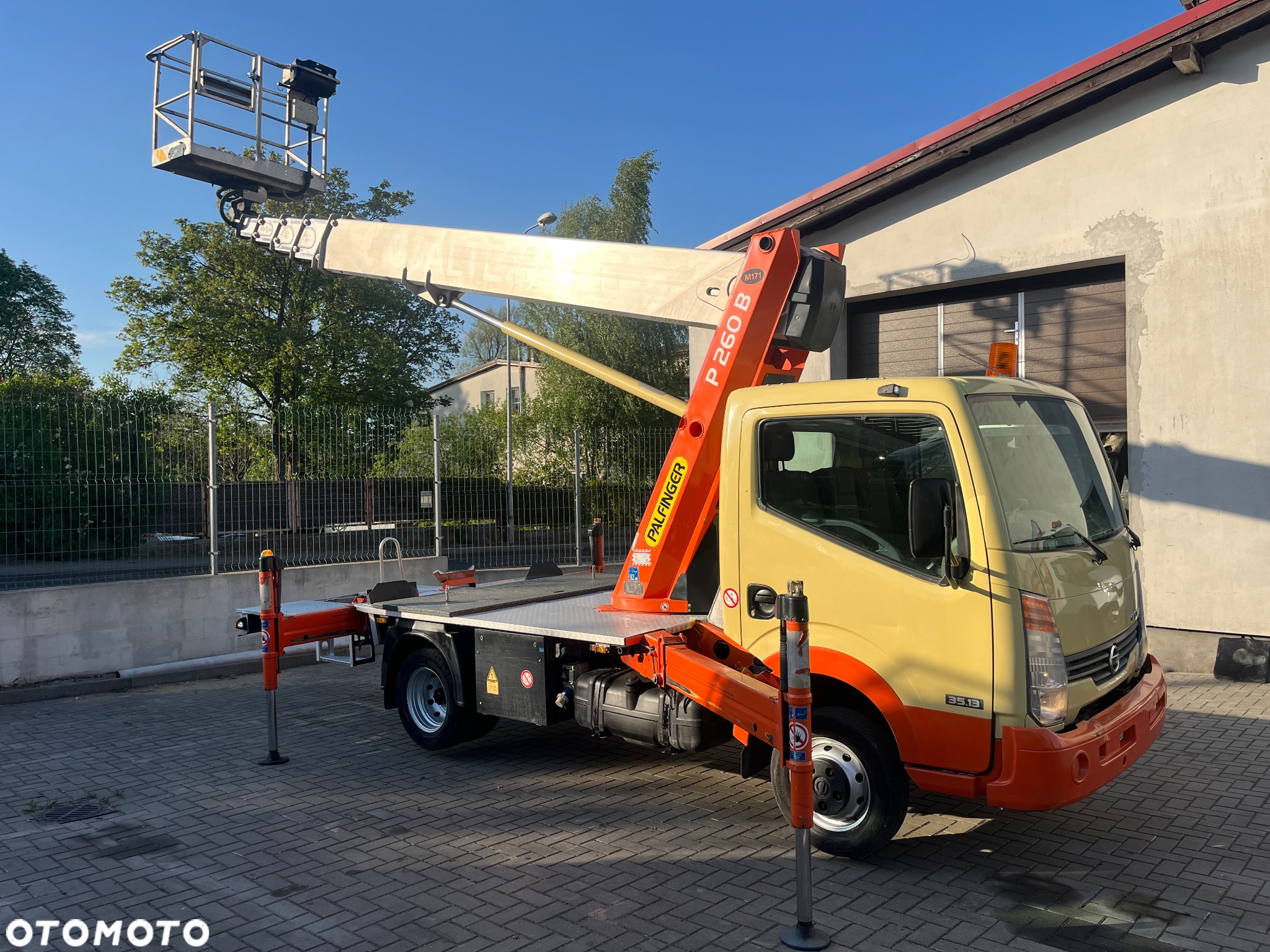 Nissan Podnośnik Koszowy 26 metrów Zwyżka 15 w Bok Wumag Palfinger UDT jak Ruthmann Multitel Gsr - 25