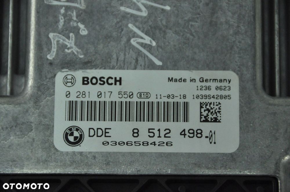 Bmw E82 Komputer Zestaw Startowy 2.0D N47 Nr 314 - 5