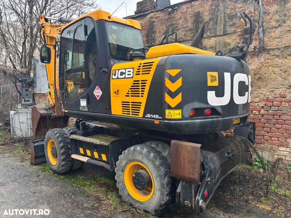 JCB JS145W+, 950 ore originale - 3