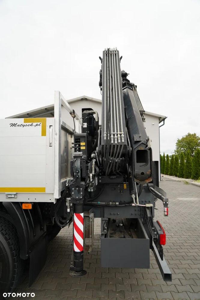 Renault K 380 / 6X4 / SKRZYNIOWY 6.2 M / + HDS HIAB 166 ES-4 / MAX UDŹWIG 6 500 KG / WYSÓW 12.3 M / ROTATOR / STEROWANIE RADIOWE  / SPROWADZONY - 21